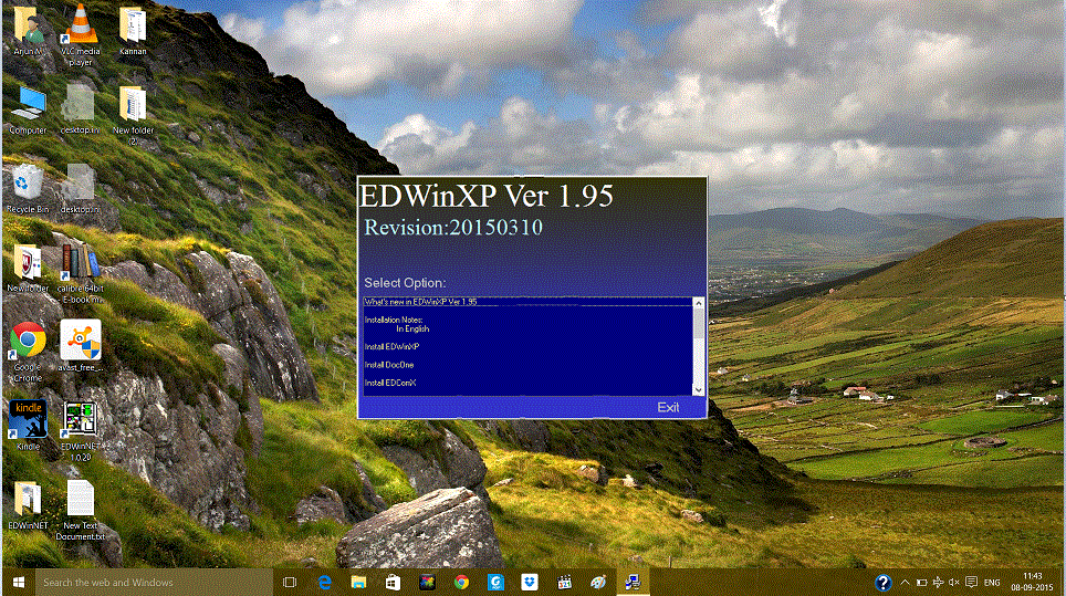 EDWinXP in Windows10