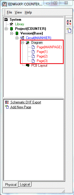 schematic editor