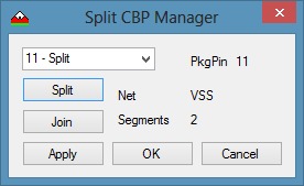 Split CBP Manager